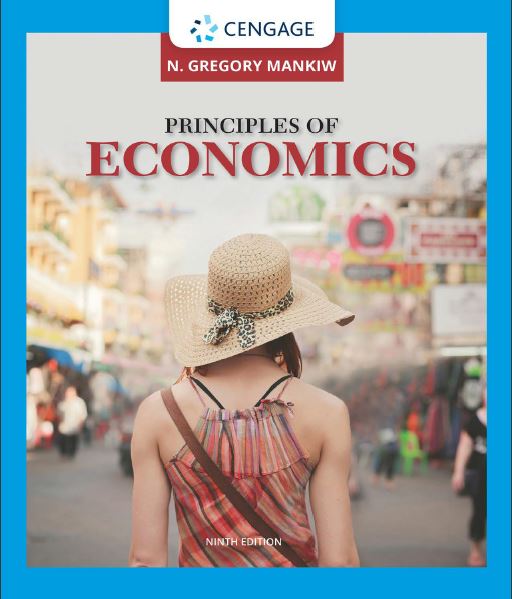 Book cover: Principles of economics