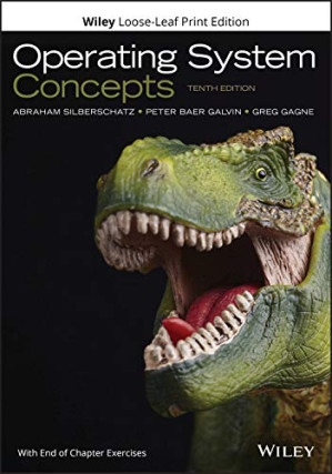 Book cover: Operating system concepts