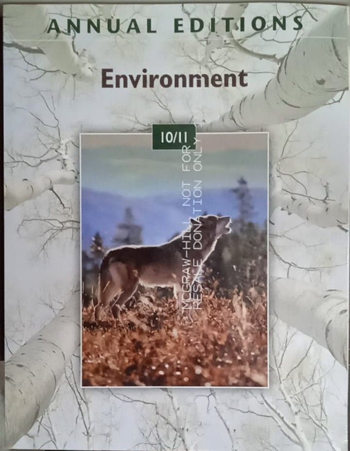 Book cover: Environment