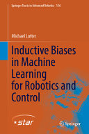 Book cover: Inductive biases in machine learning for robotics and control
