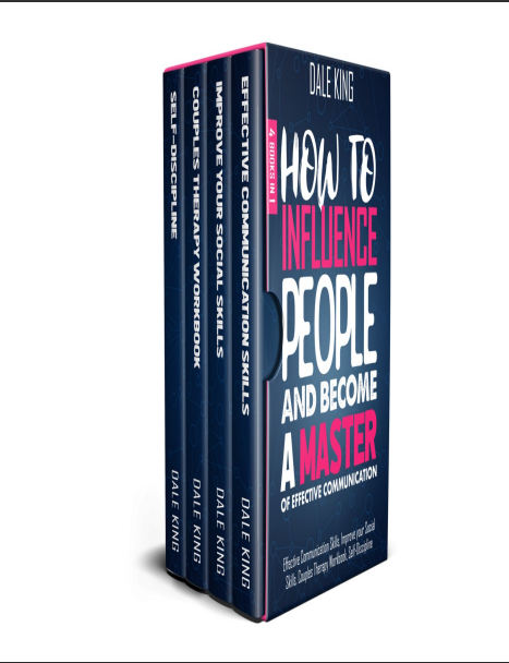 Book cover: How to influence people and become a master of effective communication.