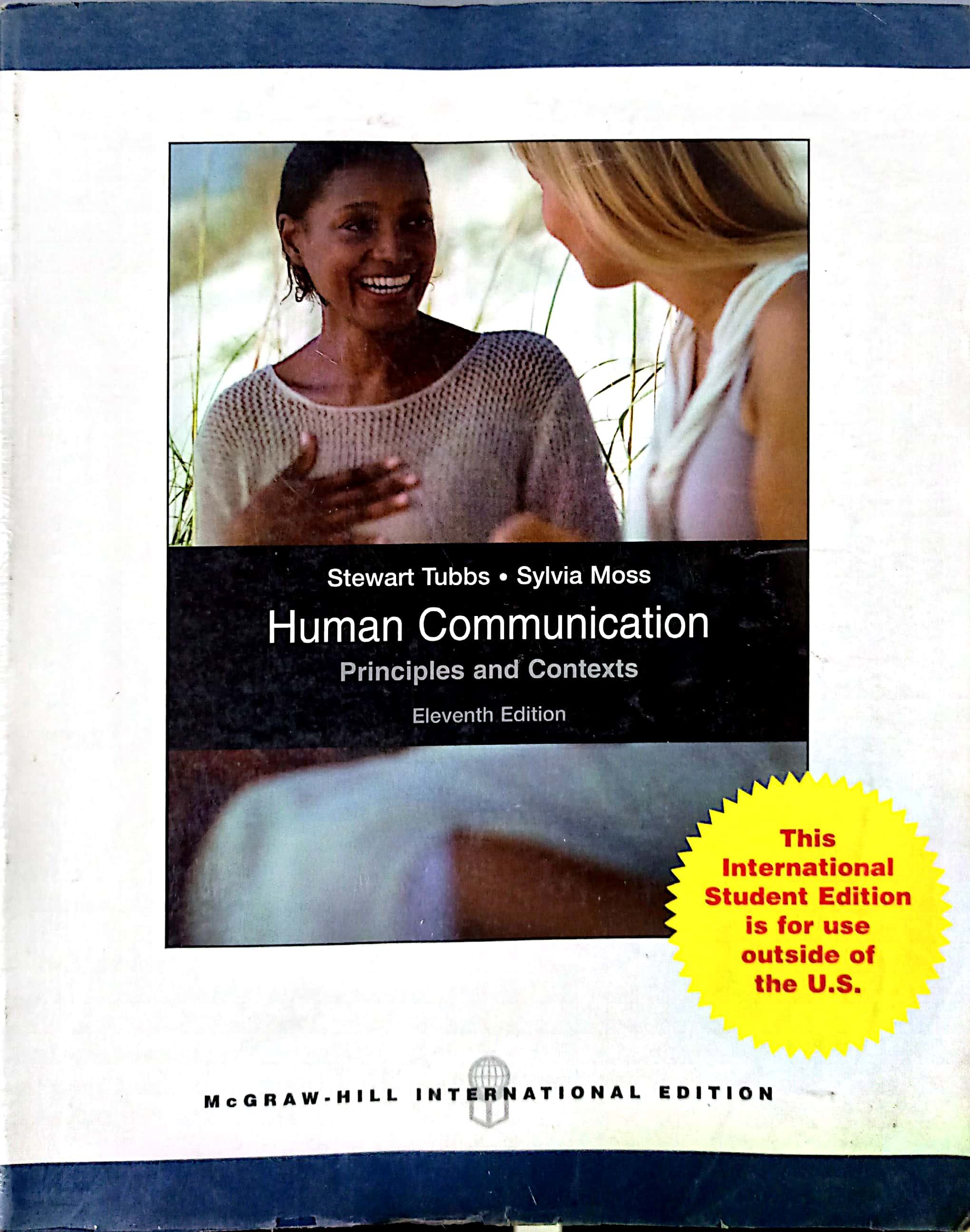 Book cover: Human communication : principles and contexts