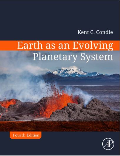 Book cover: Earth as an evolving planetary system.