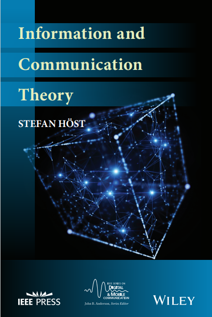 Book cover: Information and communication theory