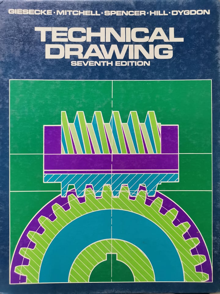 Book cover: Technical drawing
