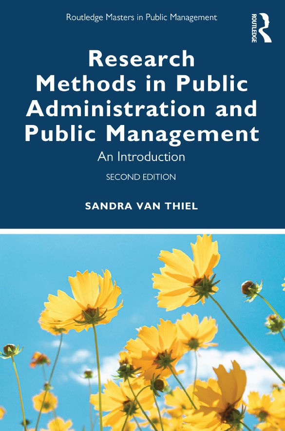 Book cover: Research methods in public administration and public management: an introduction.