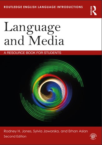 Book cover: Language and media: a resource book for students.
