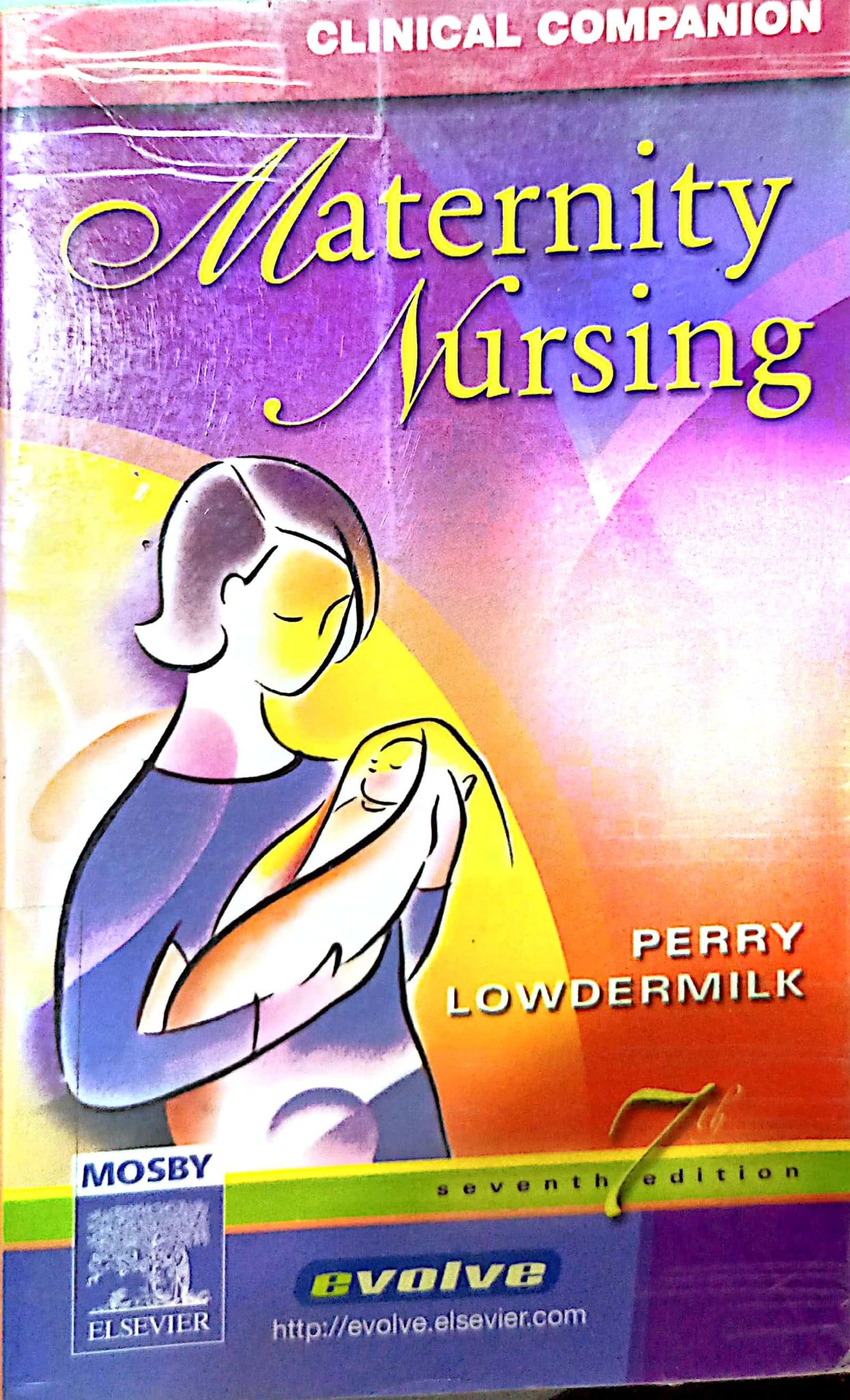 Book cover: Clinical companion for maternity nursing