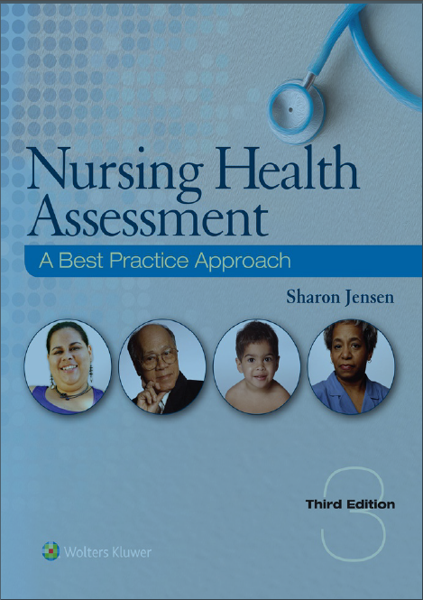 Book cover: Nursing health assessment: a best practice approach.