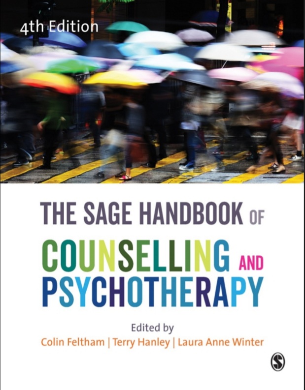 Book cover: The SAGE handbook of counseling and psychotherapy.