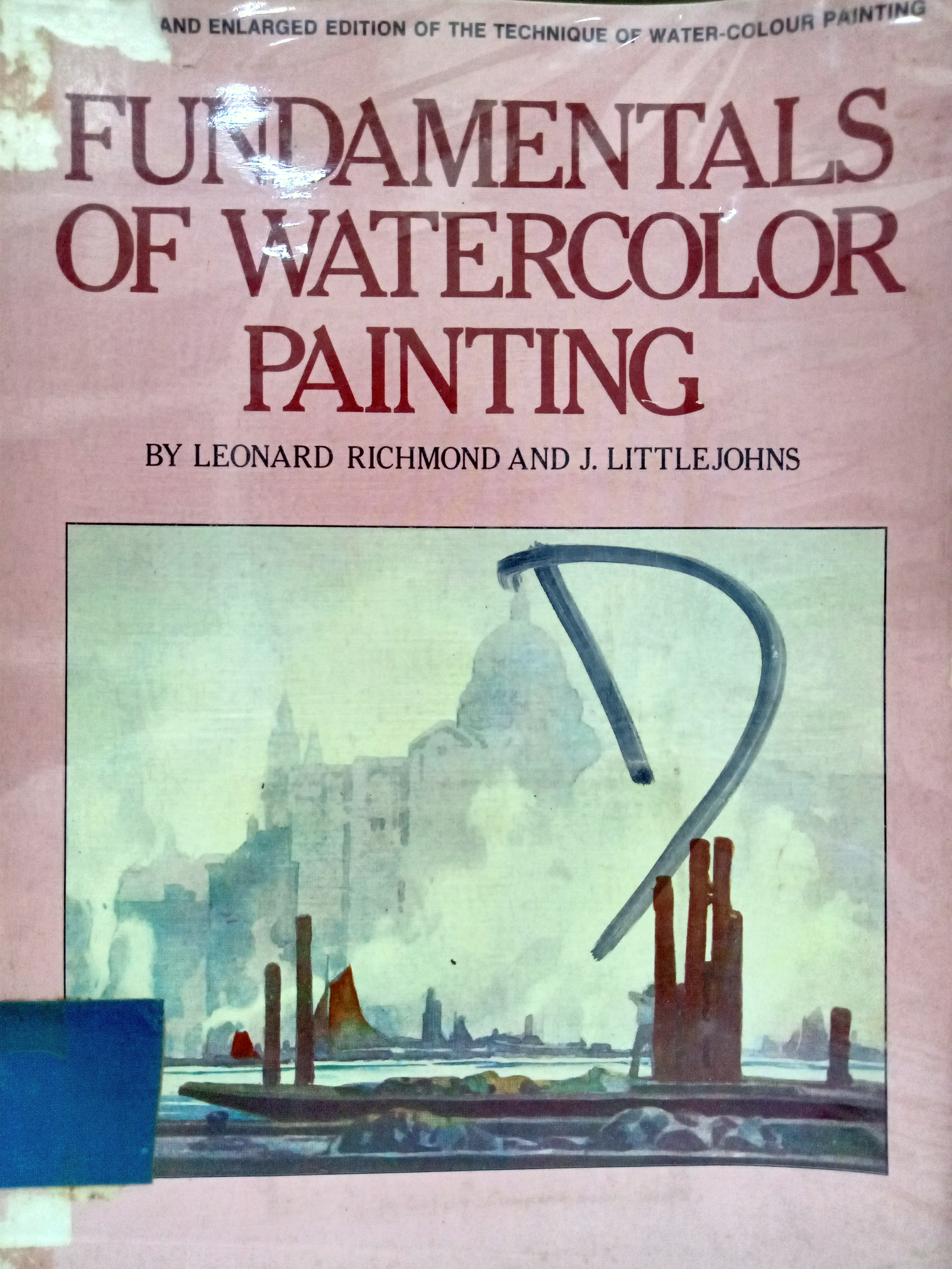 Book cover: Fundamentals of watercolor painting