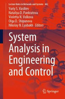 Book cover: System analysis in engineering and control