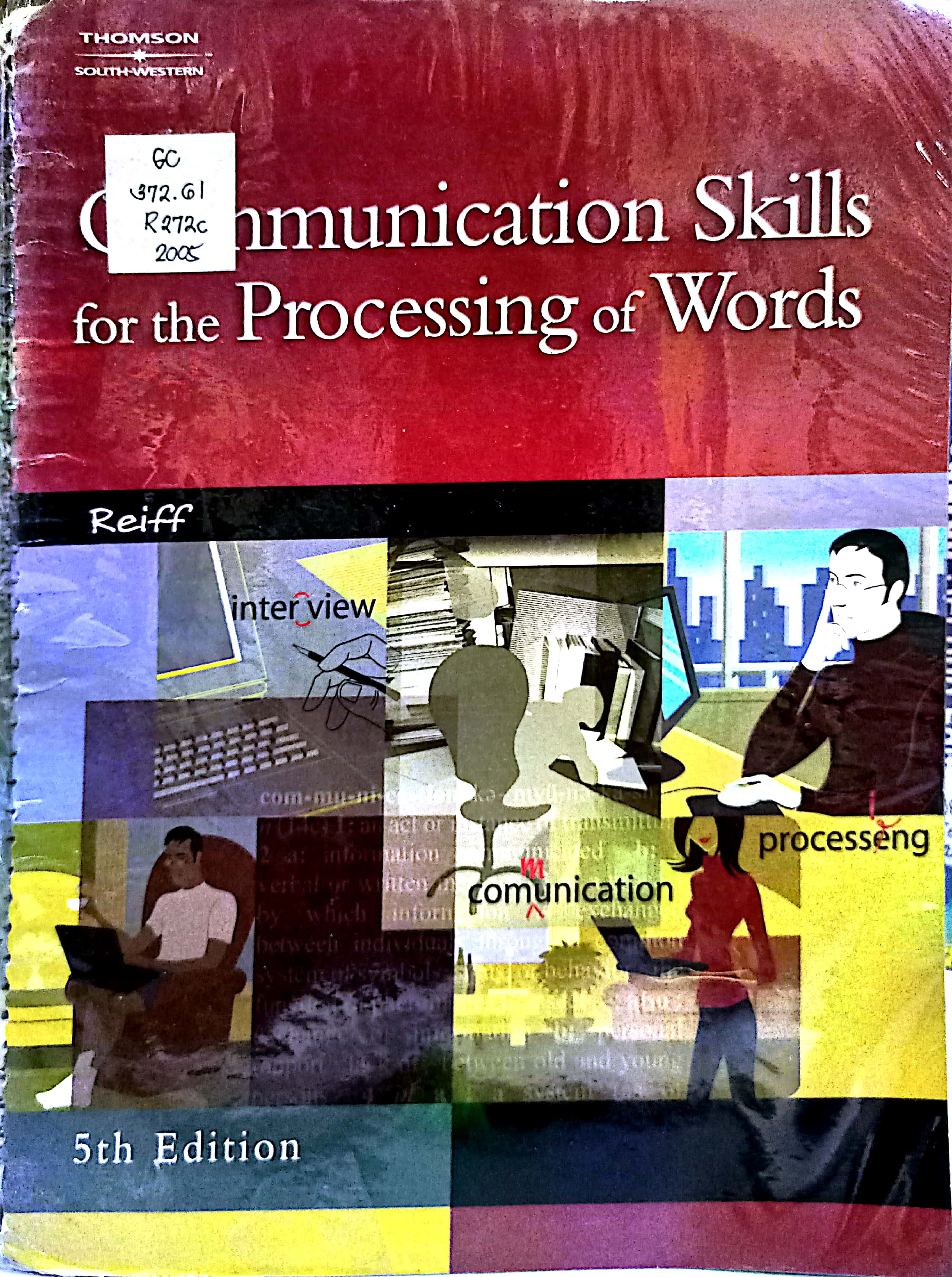 Book cover: Communication skills for the processing words
