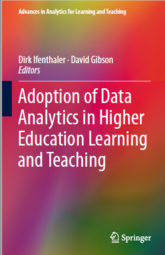 Book cover: Adoption of data analytics in higher education learning and teaching.