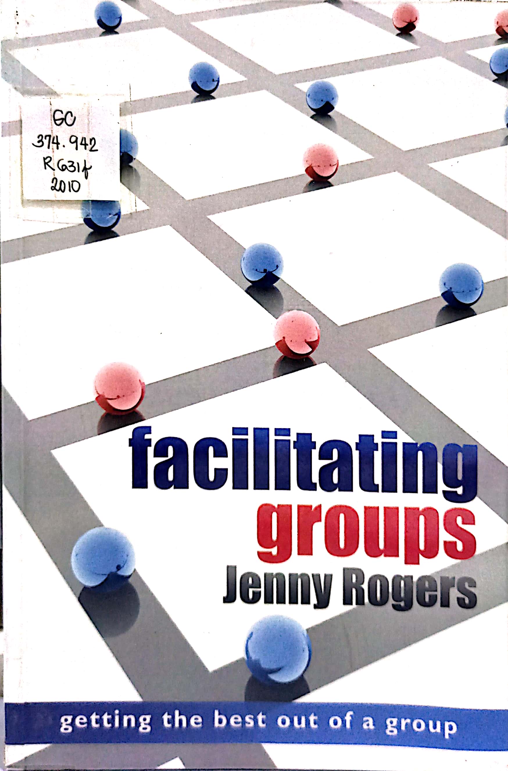 Book cover: Facilitating groups