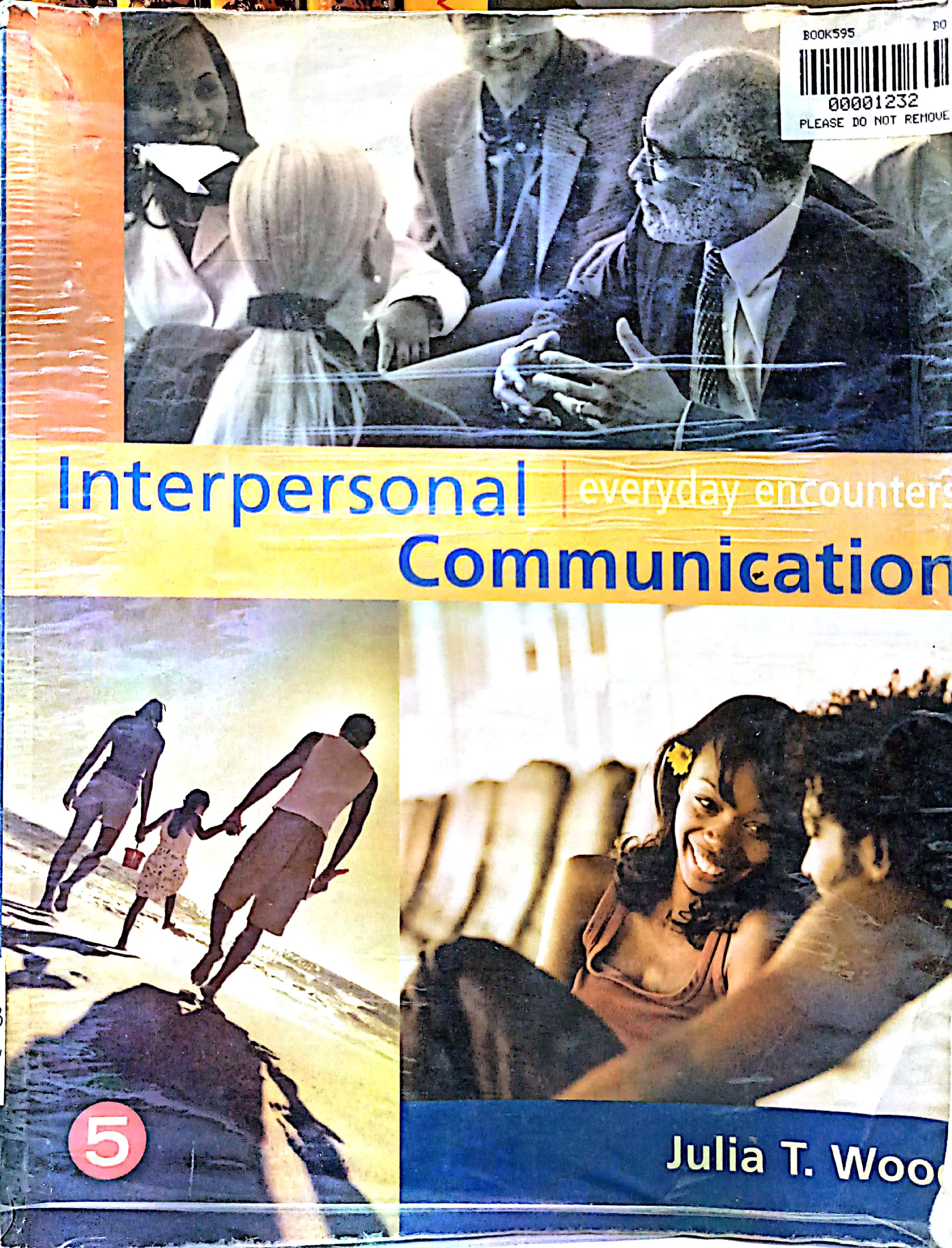 Book cover: Interpersonal communication everyday encounters