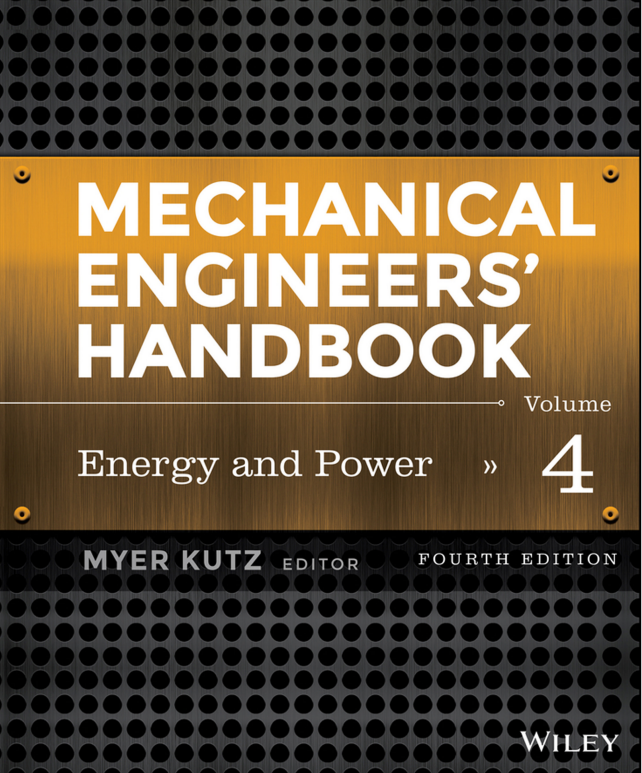 Book cover: Mechanical engineers’ handbook: energy and power volume 4