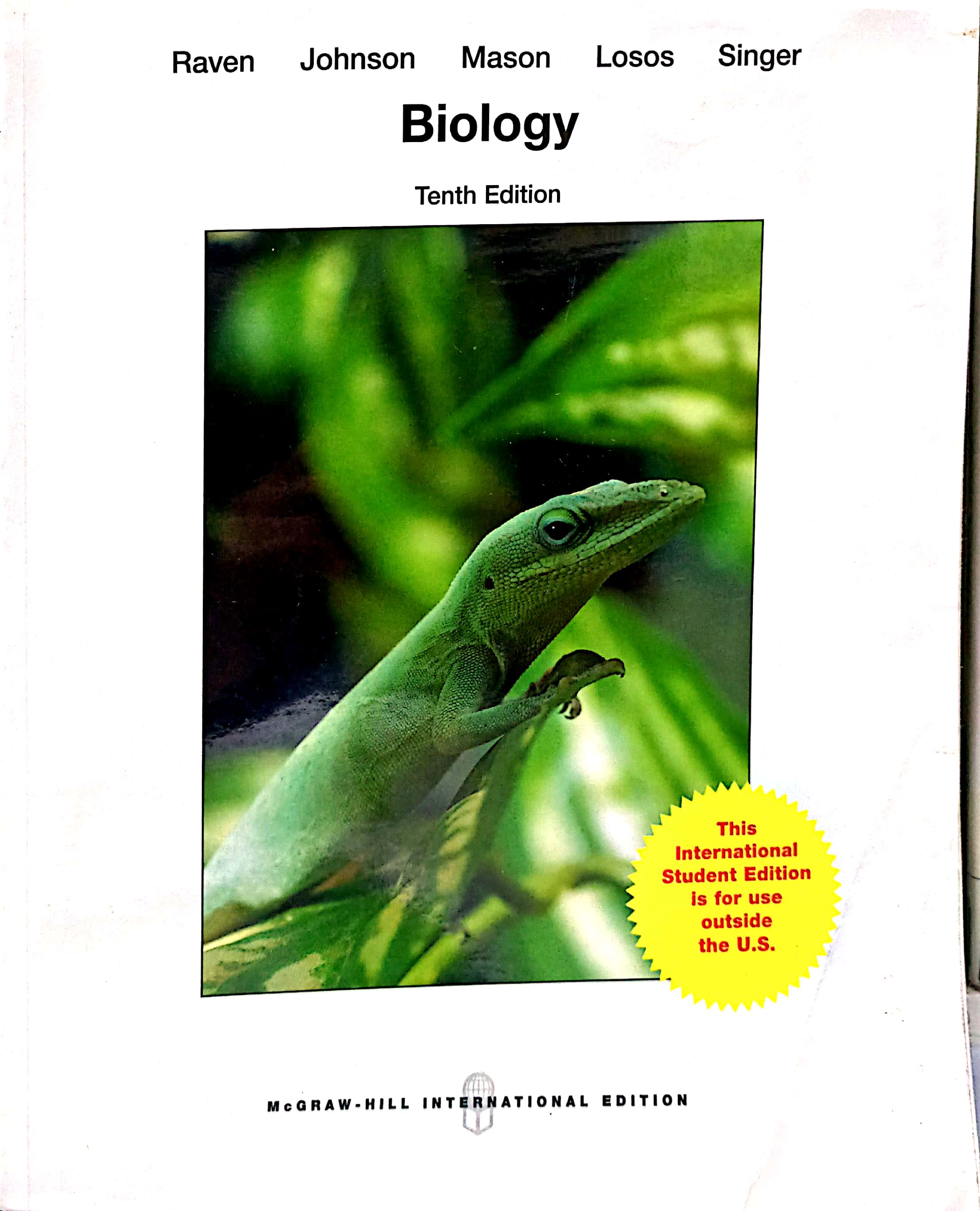 Book cover: Biology