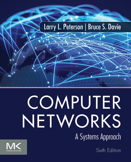 Book cover: Computer networks: a systems approach