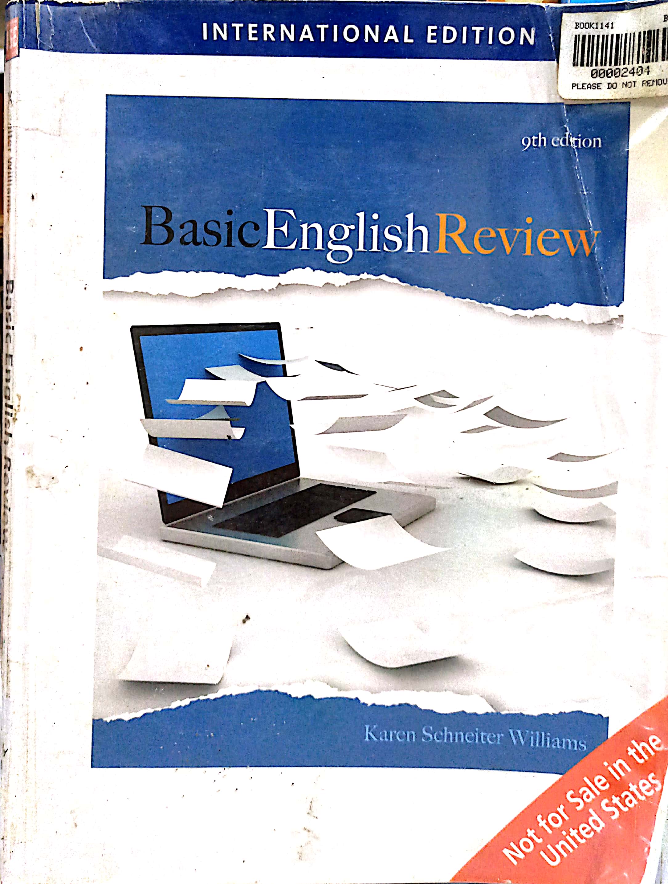 Book cover: Basic english review