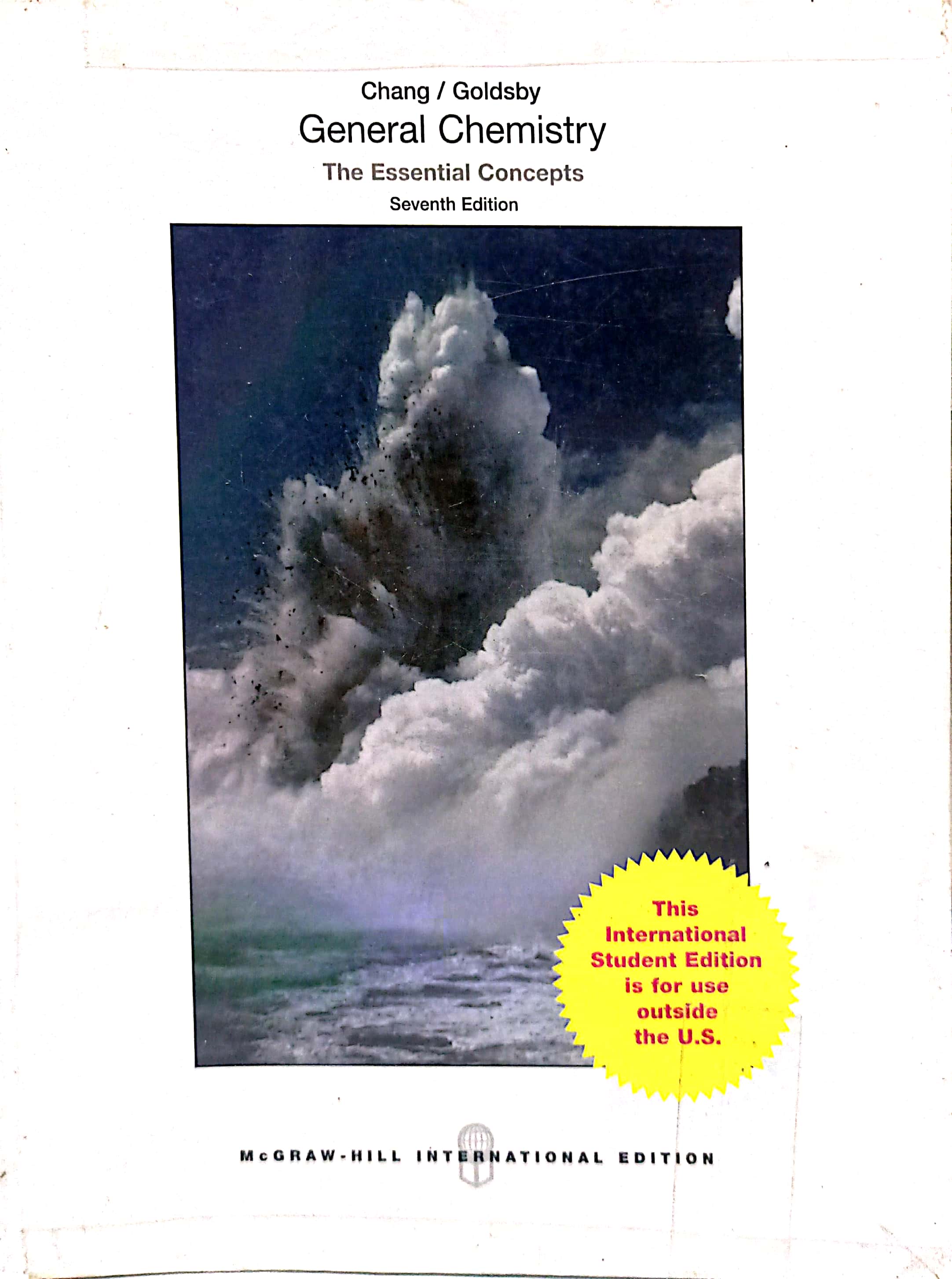 Book cover: General chemistry : the essentials concepts