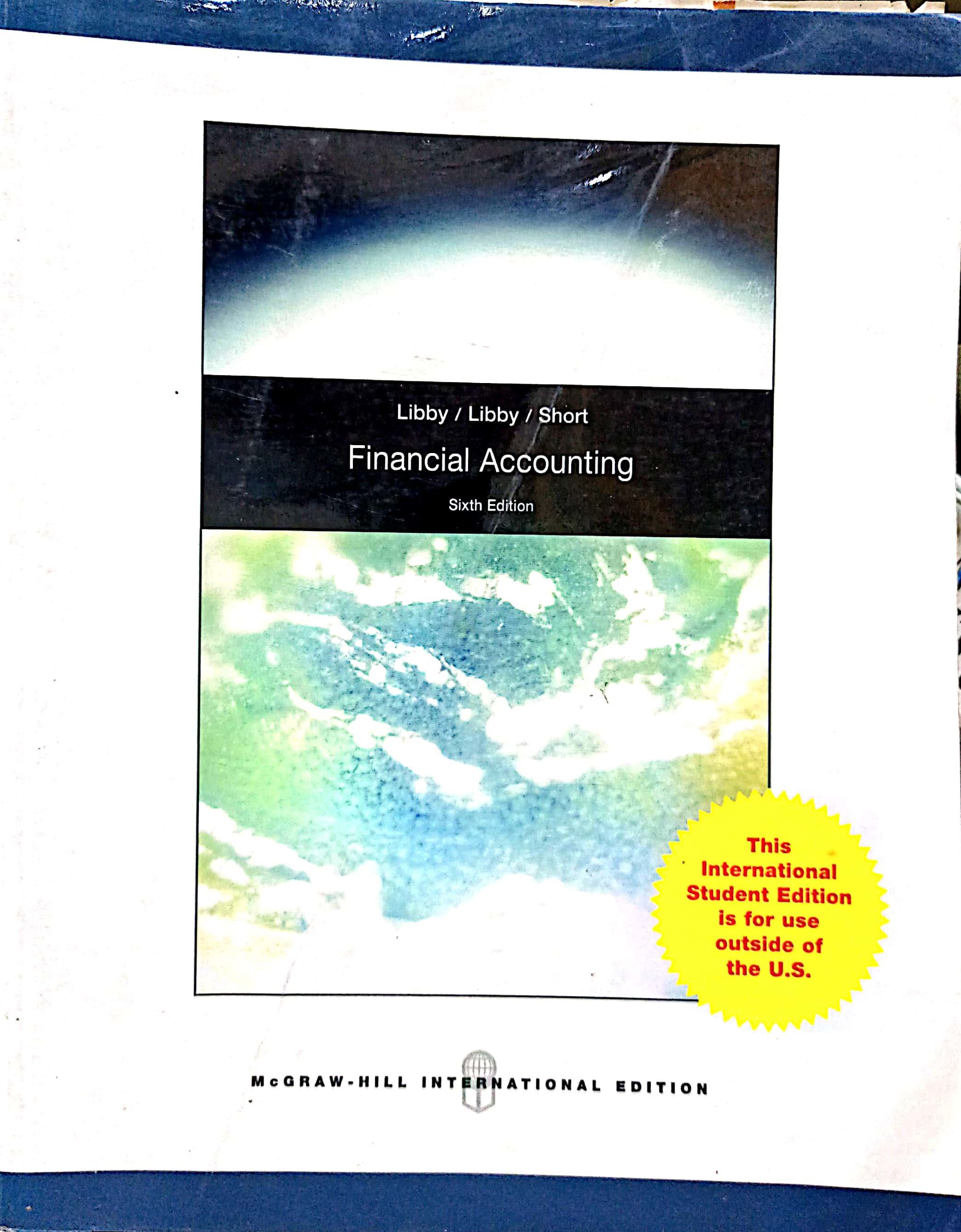 Book cover: Financial accounting