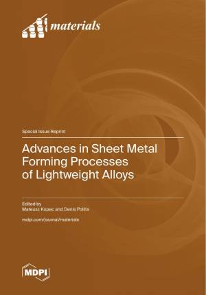 Book cover: Advances in sheet metal forming processes of lightweight alloys