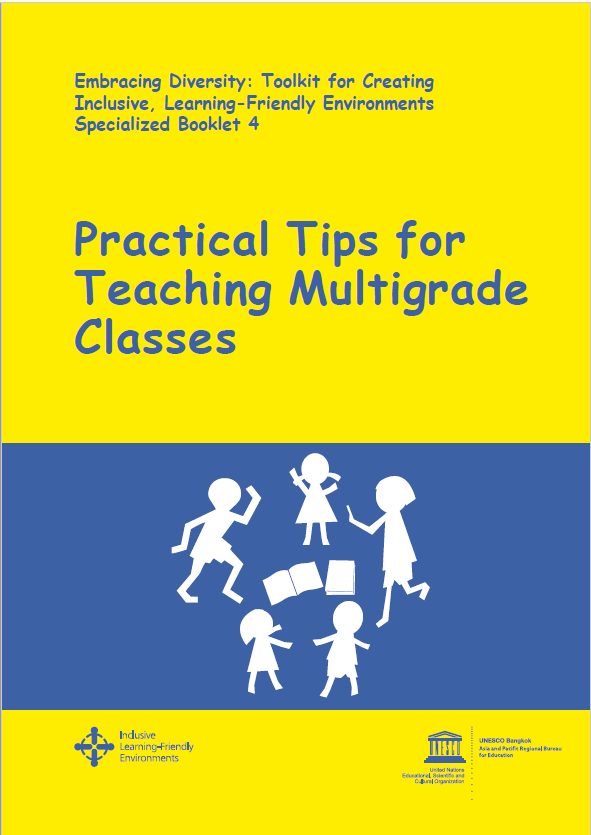 Book cover: Practical tips for teaching multigrade classes.