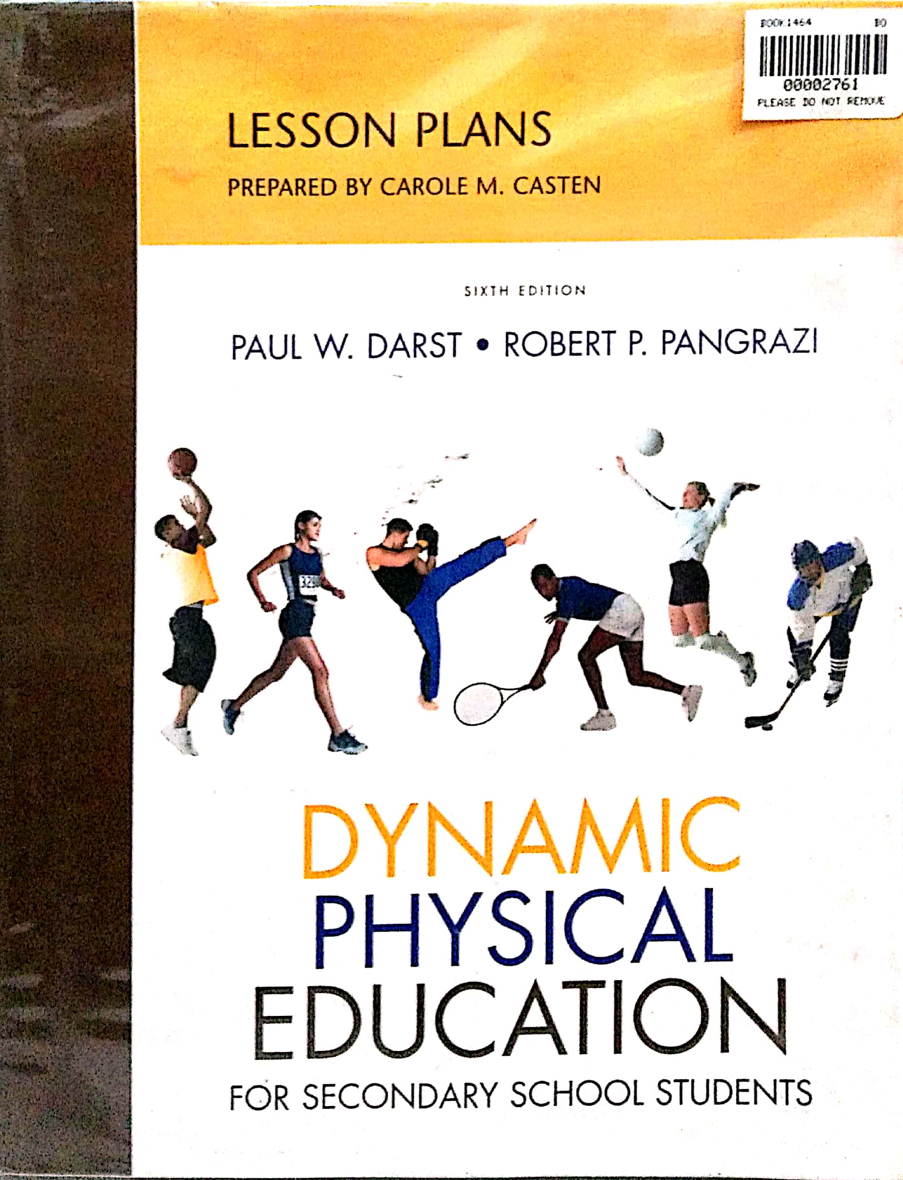 Book cover: Dynamic physical education for secondary school students