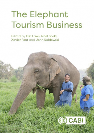 Book cover: The Elephant tourism business