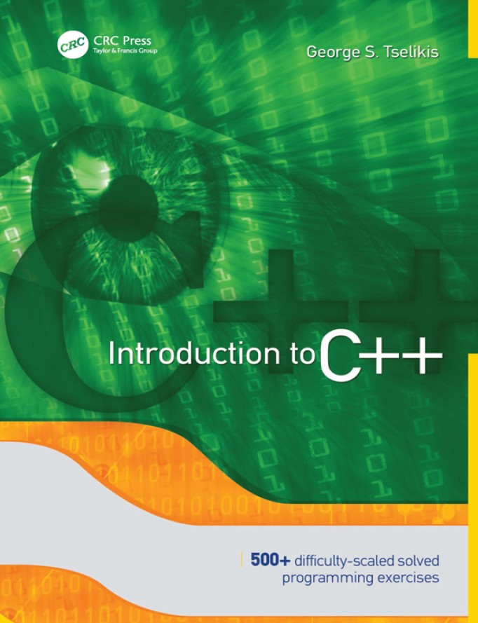 Book cover: Introduction to C++