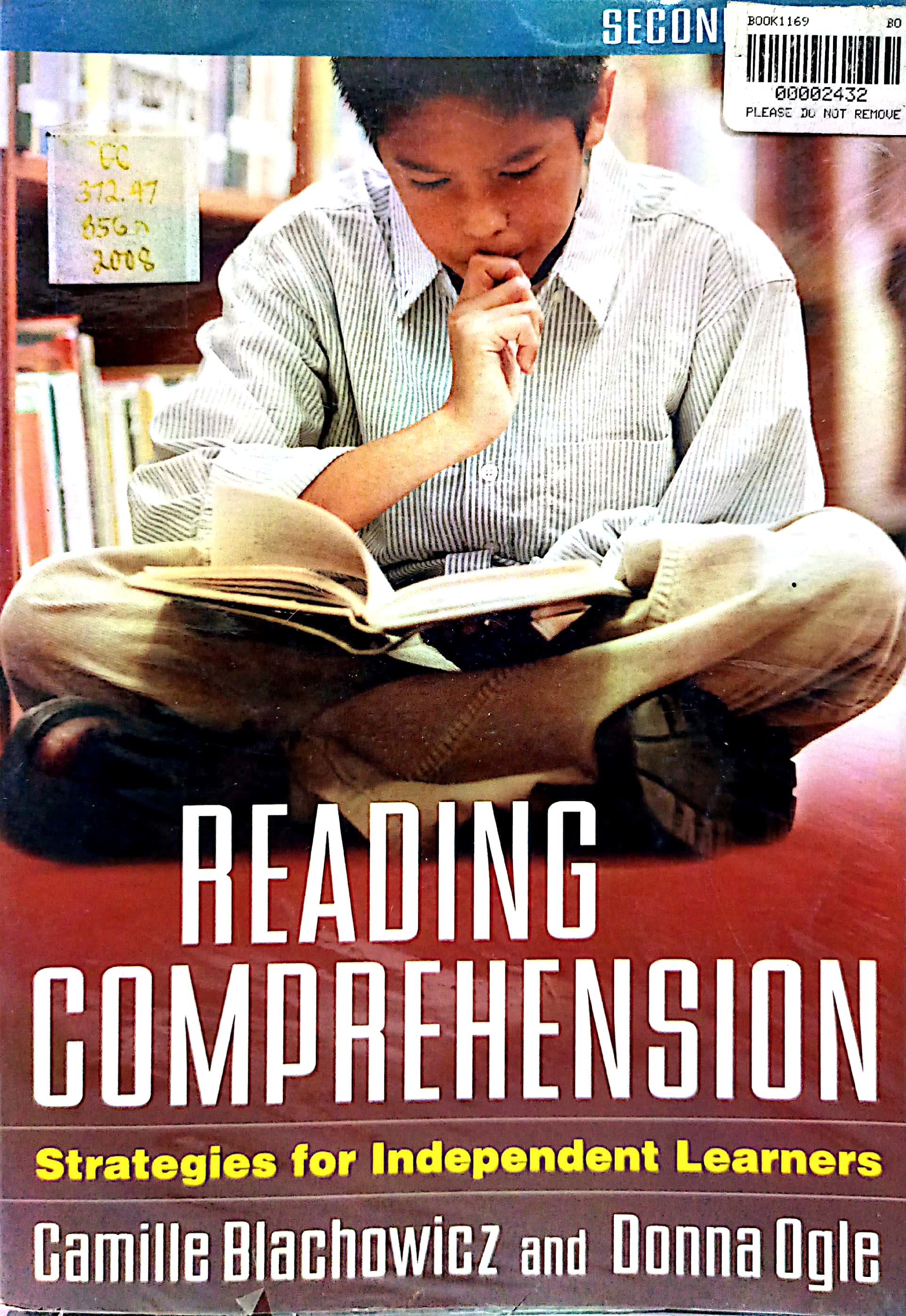 Book cover: Reading comprehension : strategies for independent learners