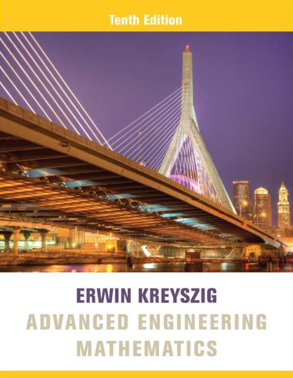 Book cover: Advanced engineering mathematics