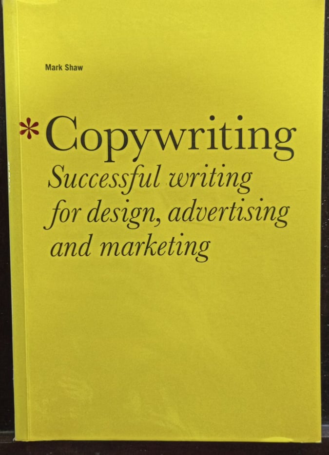 Book cover: Copywriting successful writing for design, advertising and marketing