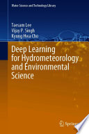 Book cover: Deep learning for hydrometeorology and environmental science