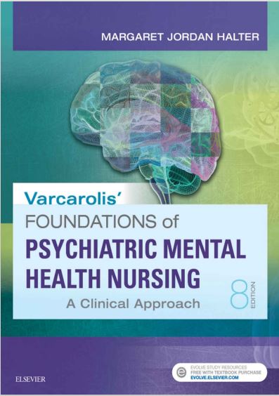 Book cover: Varcarolis' foundations of psychiatric mental health nursing: a clinical approach.