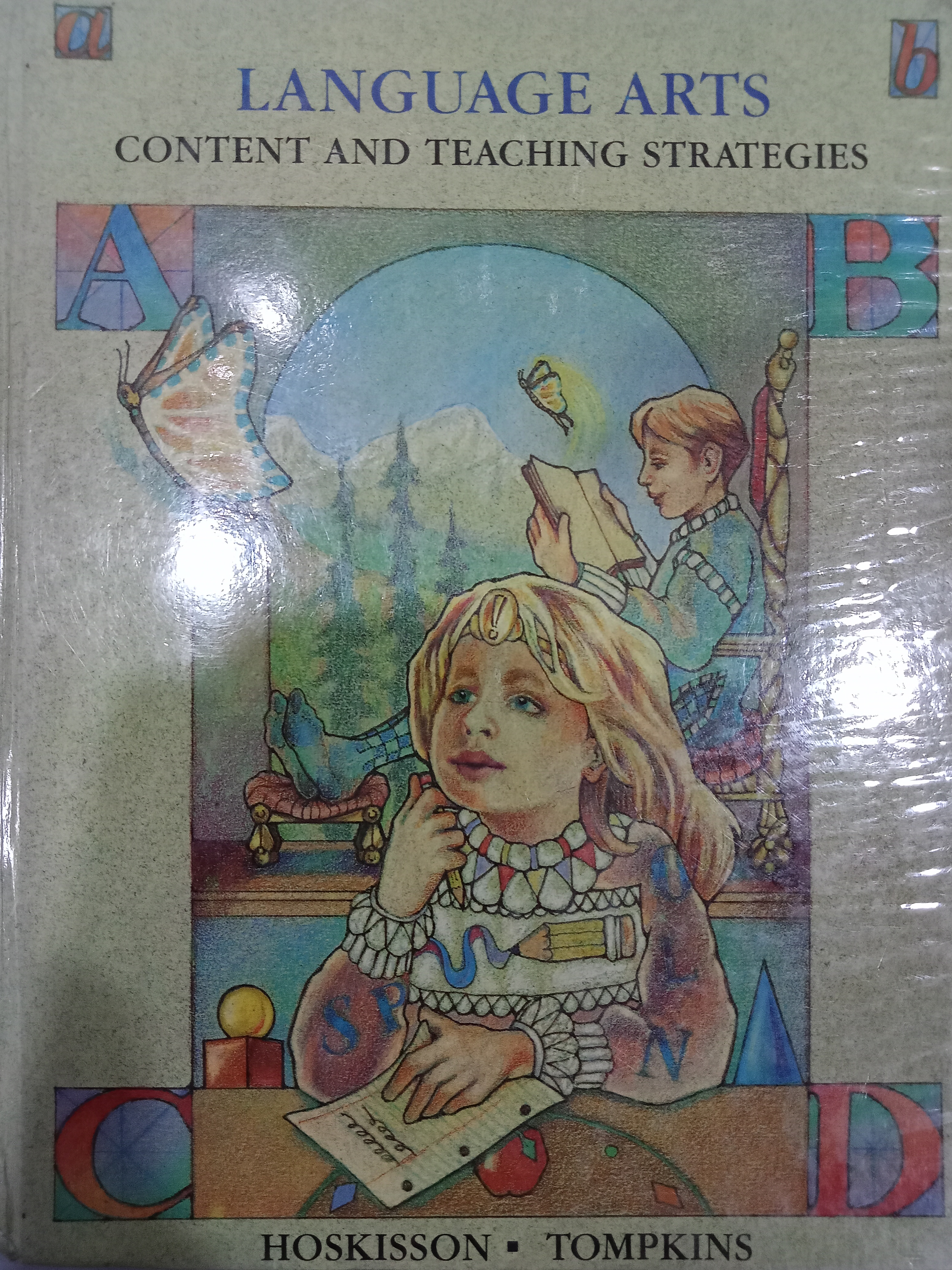 Book cover: Language arts : content and teaching strategies