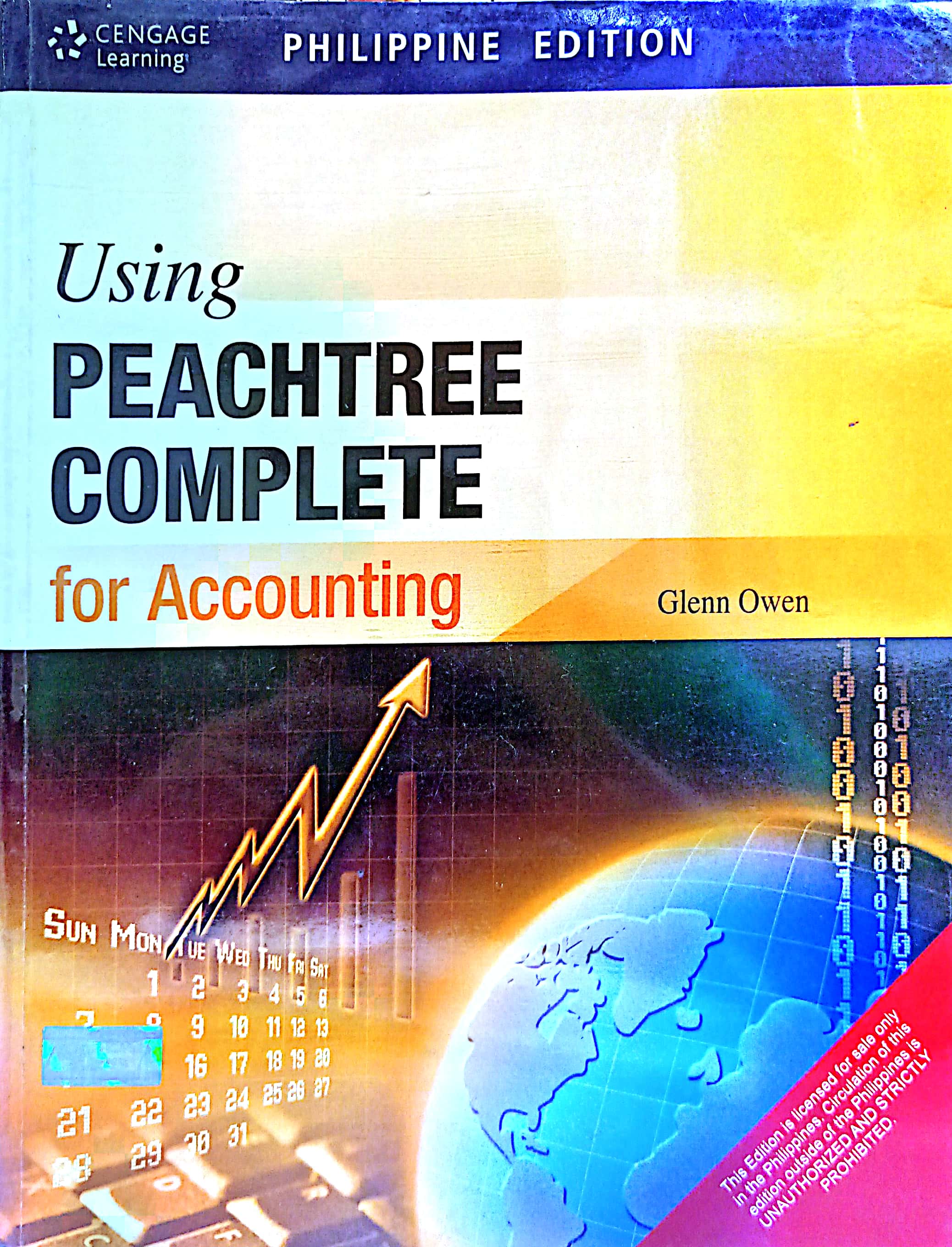 Book cover: Using peachtree complete for accounting.