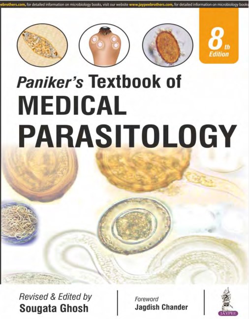 Book cover: Paniker's textbook of medical parasitology