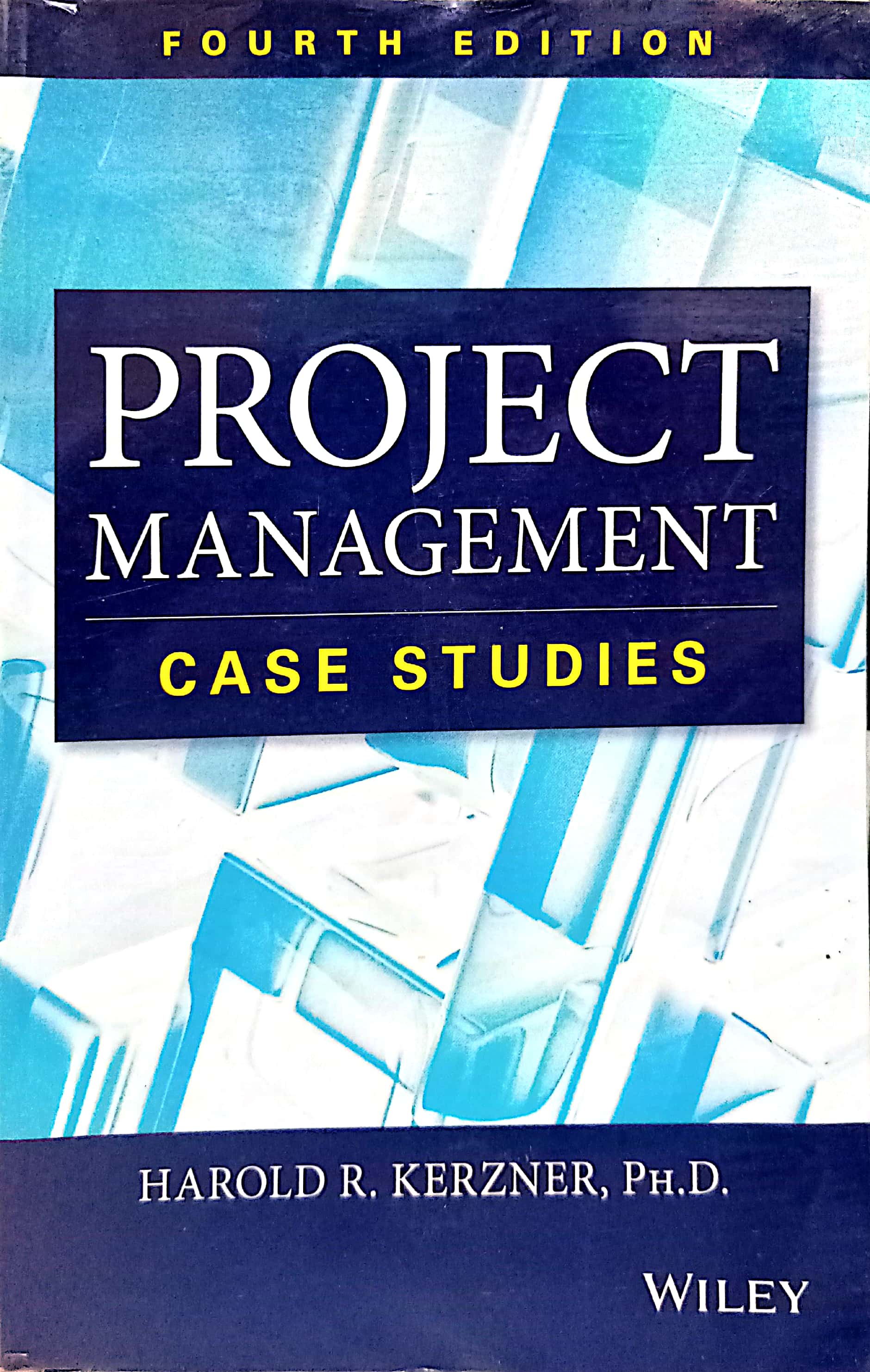 Book cover: Project management case studies