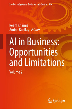 Book cover: Ai in business: opportunities and limitations