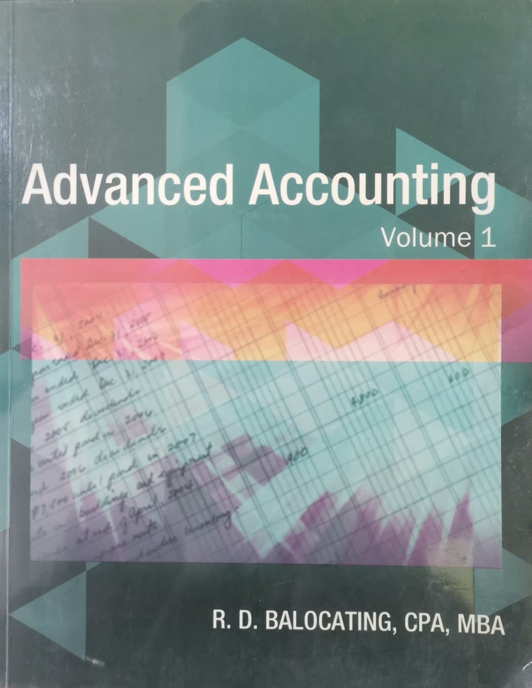 Book cover: Advanced accounting vol. 1