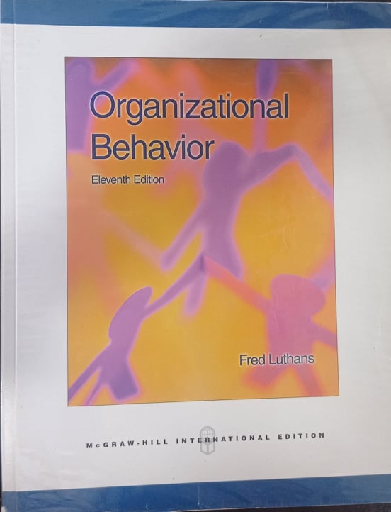 Book cover: Organizational behavior