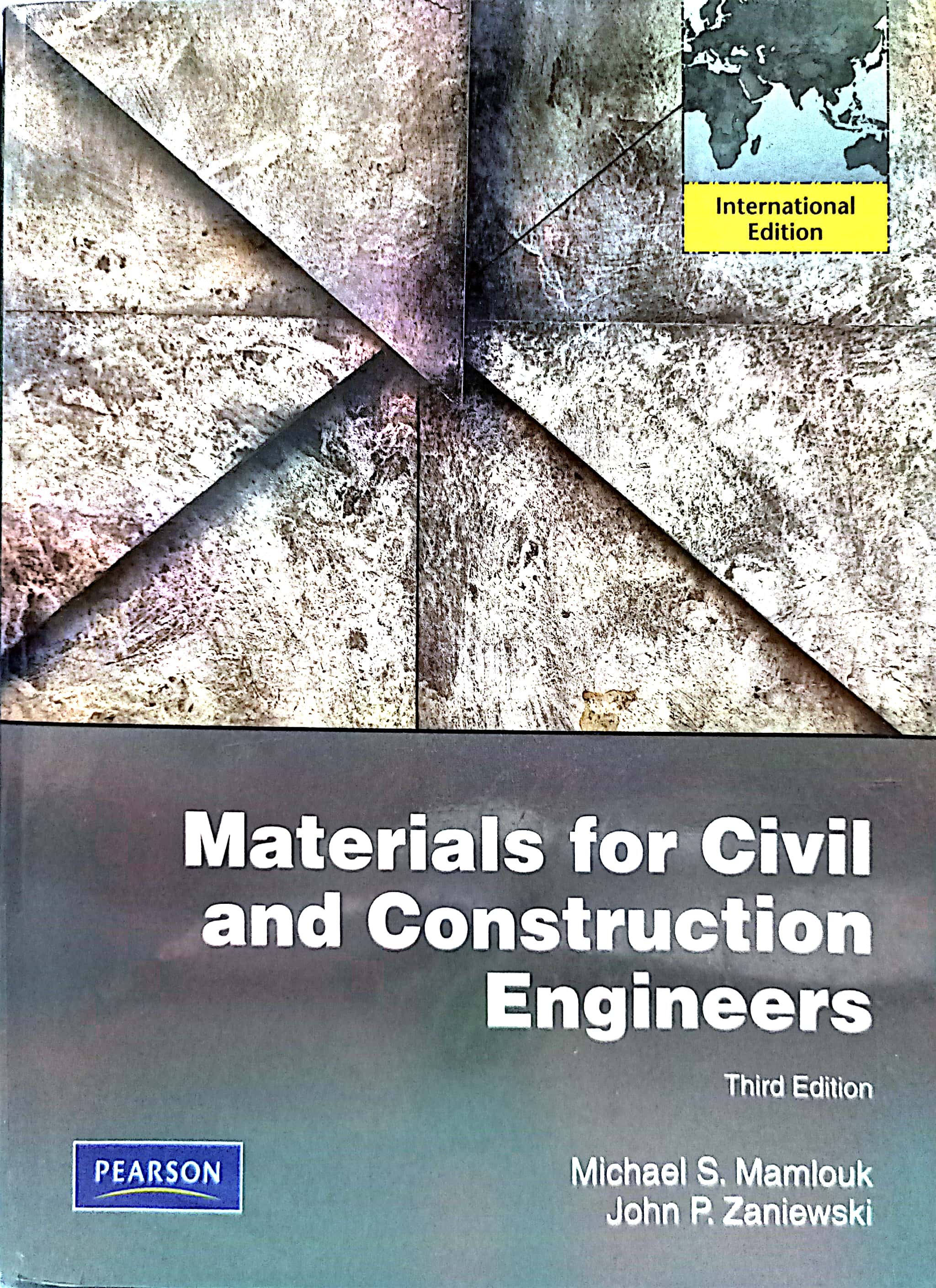 Book cover: Materials for civil and construction engineers