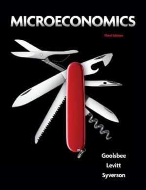 Book cover: Microeconomics