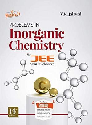 Book cover: Problems in inorganic chemistry for JEE main & advance