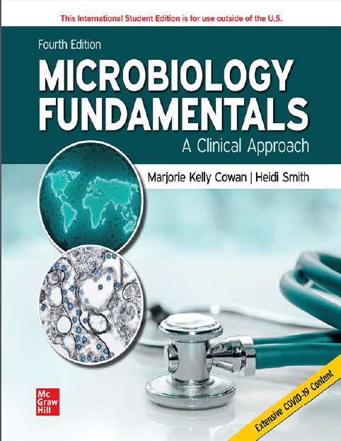 Book cover: Microbiology fundamentals: a clinical approach
