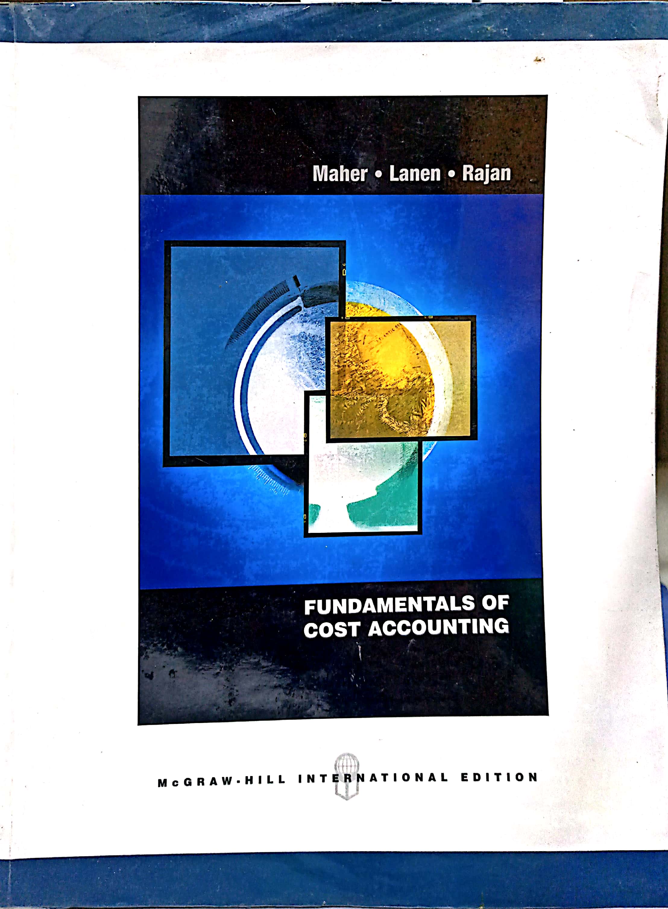 Book cover: Fundamentals of cost accounting