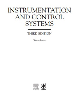 Book cover: Instrumentation and control systems