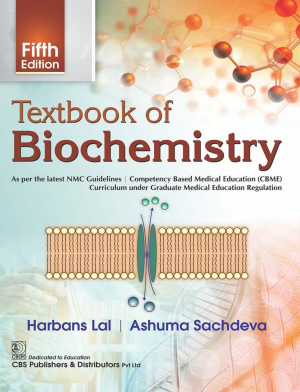 Book cover: Textbook of biochemistry